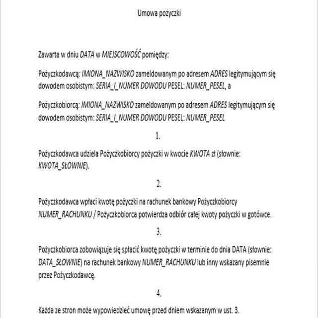 Jaka pożyczka dla osoby z umową zlecenie?